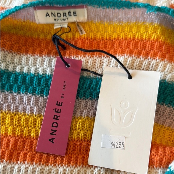 Andree Multicolor Striped Sweater - Picture 3 of 3